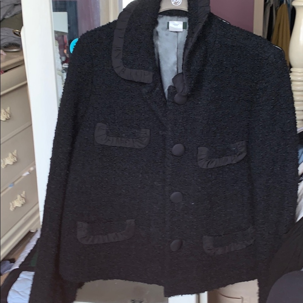 J crew tweed coat